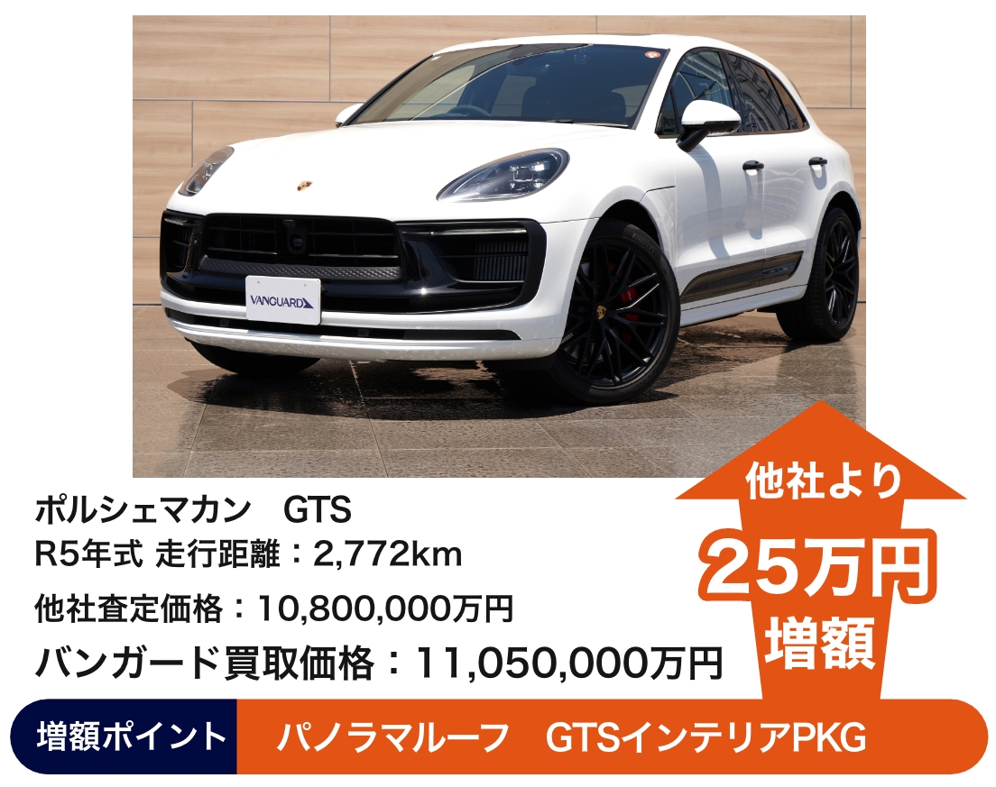 マツダロードスター  バンガード買取価格 310万円 他社より10万円増額